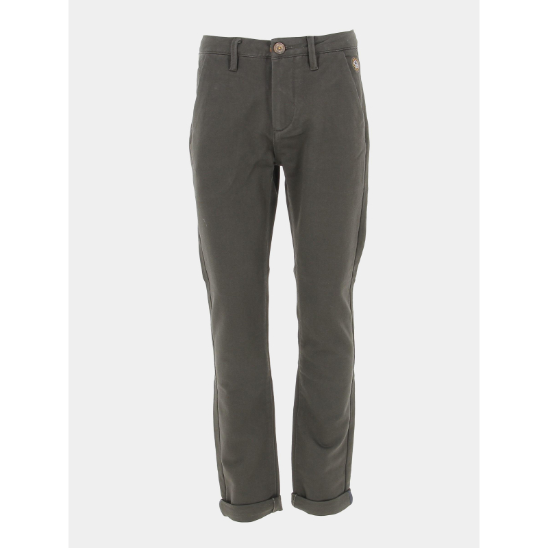 Pantalon chino slim josh gris anthracite homme - Benson & Cherry