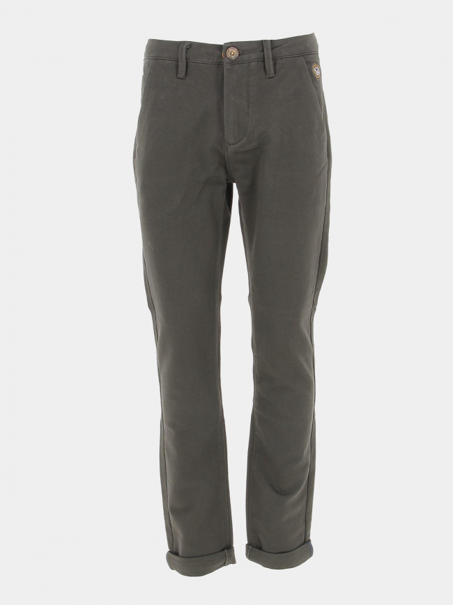 Pantalon chino slim josh gris anthracite homme - Benson & Cherry