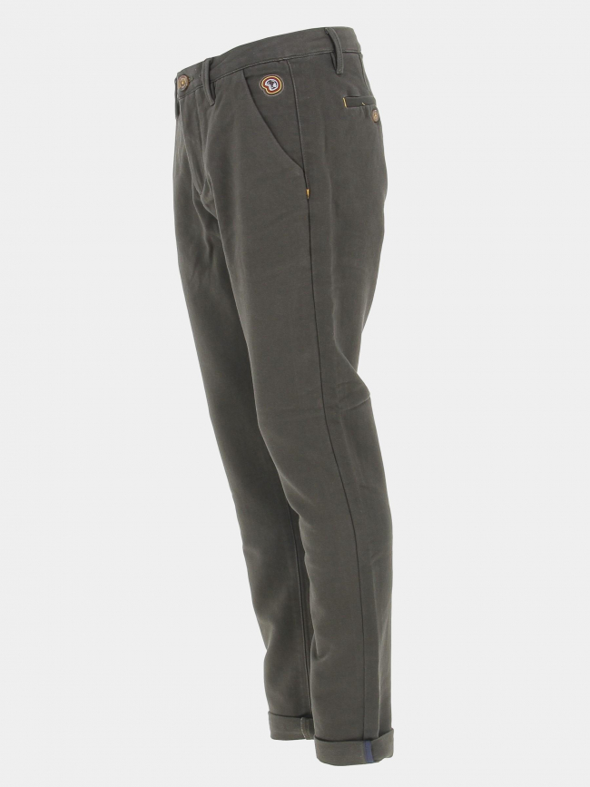 Pantalon chino slim josh gris anthracite homme - Benson & Cherry