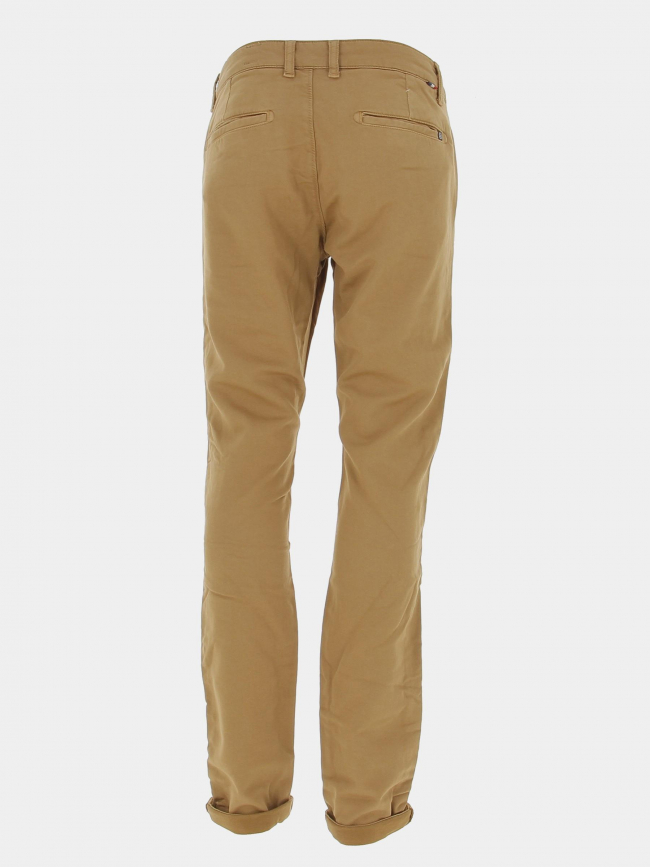 Pantalon chino jogg jurt marron homme - Le Temps Des Cerises