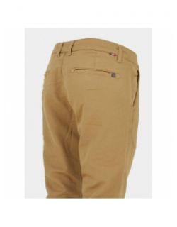 Pantalon chino jogg jurt marron homme - Le Temps Des Cerises