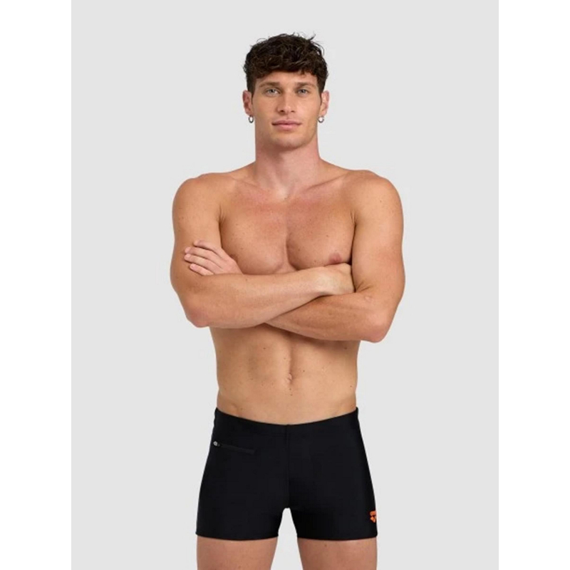 Maillot de bain poche zippée natation noir homme - Arena