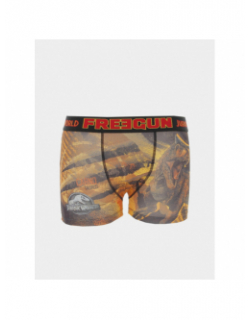 Boxer jurassic world jaune noir garçon - Freegun