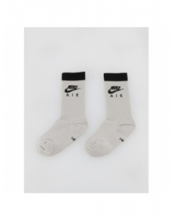 Pack 2 paires de chaussettes crew everyday noir - Nike