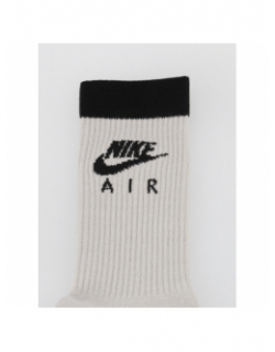 Pack 2 paires de chaussettes crew everyday noir - Nike