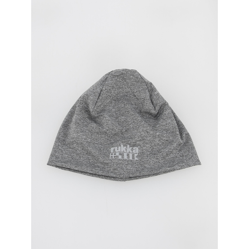 Bonnet de running élastique chiné gris - Rukka