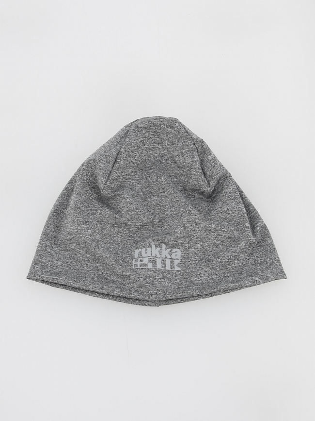 Bonnet de running élastique chiné gris - Rukka