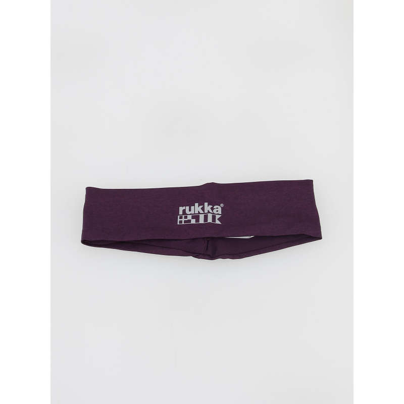 Bandeau de running élastique violet - Rukka