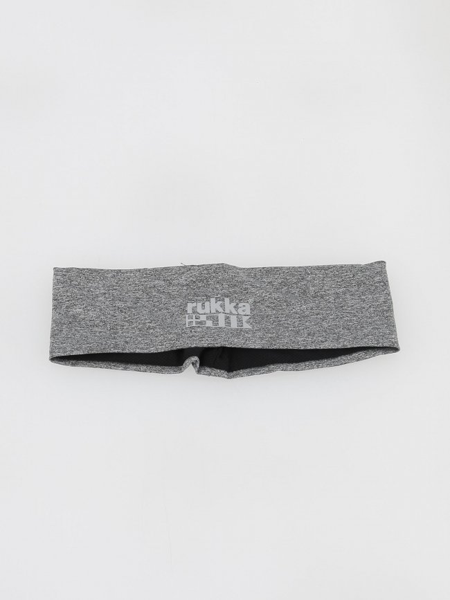 Bandeau de running élastique chiné gris - Rukka