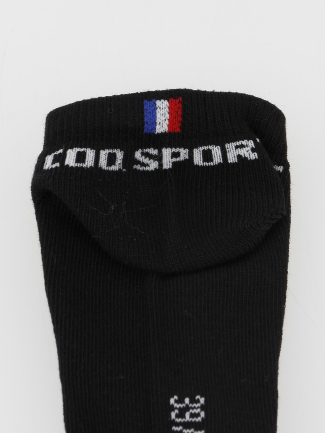 Pack 2 paires de chaussettes basses noir - Le Coq Sportif