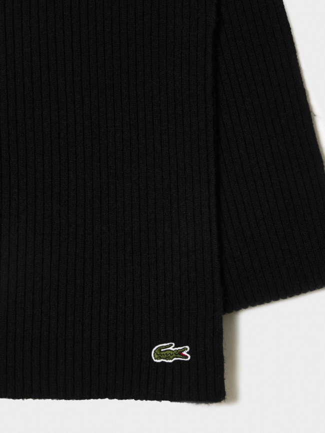 Écharpe core essentials noir homme - Lacoste