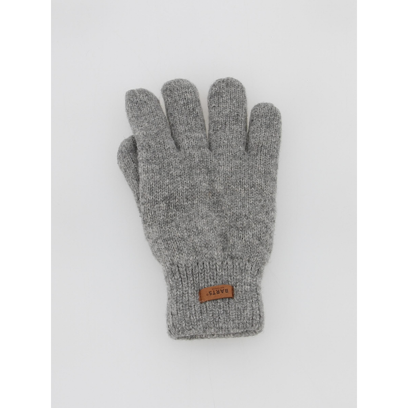 Gants en laine haakon gris homme - Barts