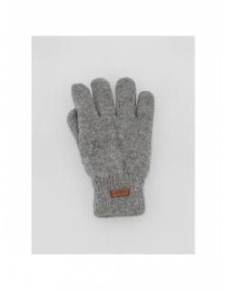 Gants en laine haakon gris homme - Barts