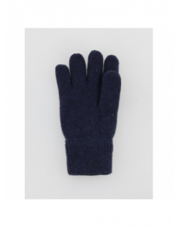 Gants en laine haakon bleu marine homme - Barts