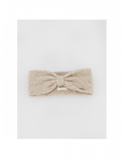 Bandeau noeud bridgey beige femme - Barts