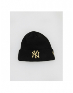 Bonnet logo métallique NY noir - New Era