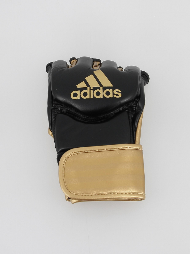 Gants sports de combat MMA protection noir doré - Adidas