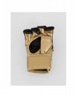 Gants sports de combat MMA protection noir doré - Adidas