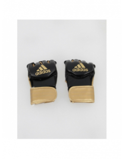 Gants sports de combat MMA protection noir doré - Adidas