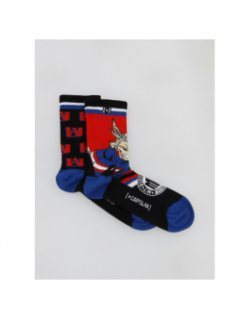 Chaussettes dépareillées my hero academia noir - Capslab