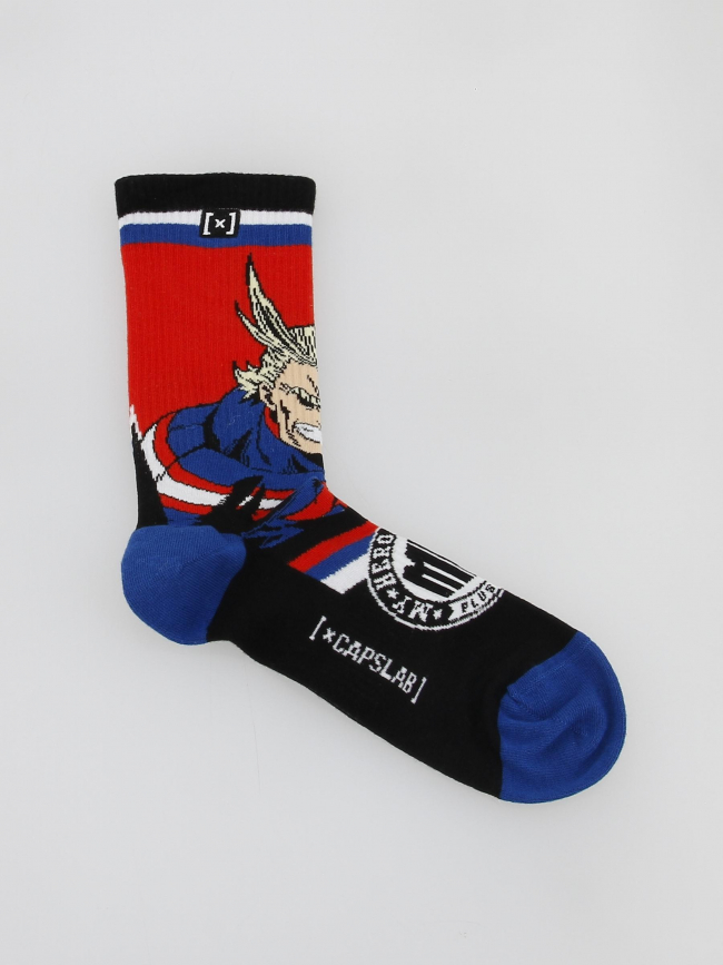 Chaussettes dépareillées my hero academia noir - Capslab