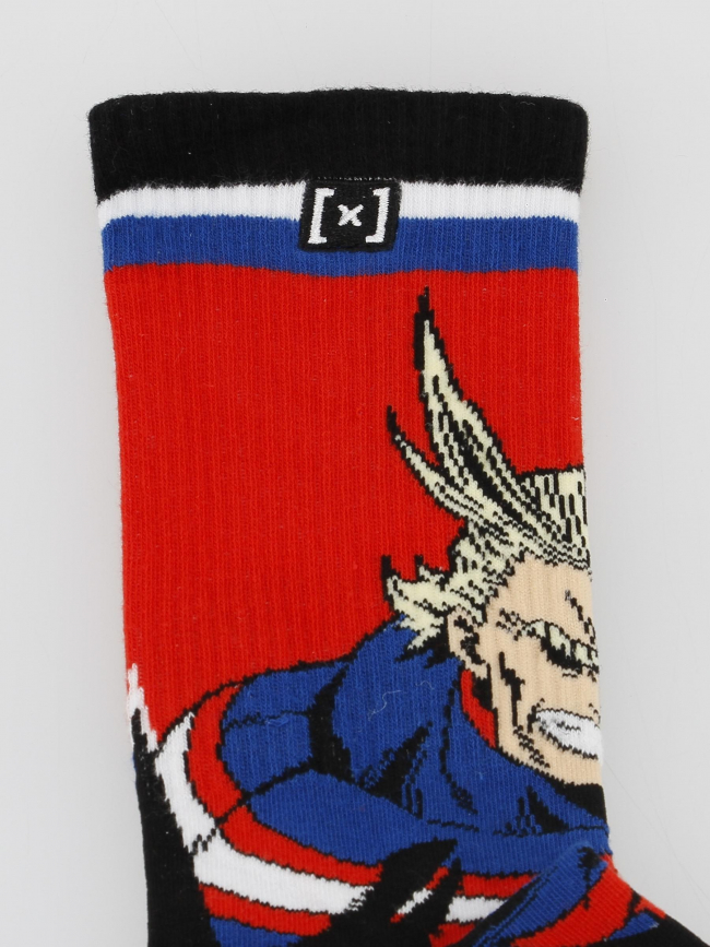 Chaussettes dépareillées my hero academia noir - Capslab