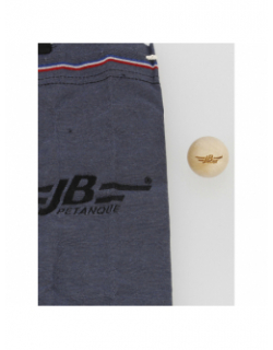 Boules de pétanque 73mm loisir vintage JB lisse - Obut