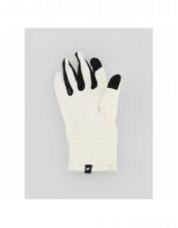 Gants tactiles club fleece blanc femme - Nike