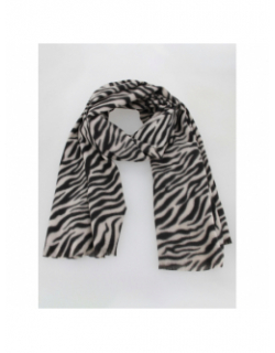 Echarpe jorna imprimé noir femme - Pieces