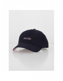 Casquette signature bleu marine rose - Eden Park