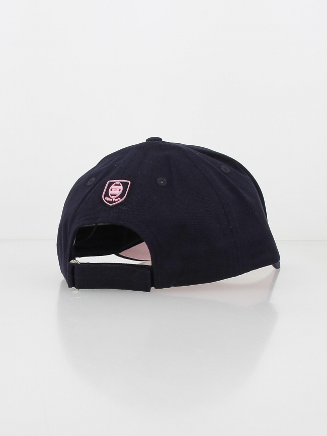 Casquette signature bleu marine rose - Eden Park