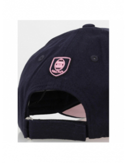 Casquette signature bleu marine rose - Eden Park