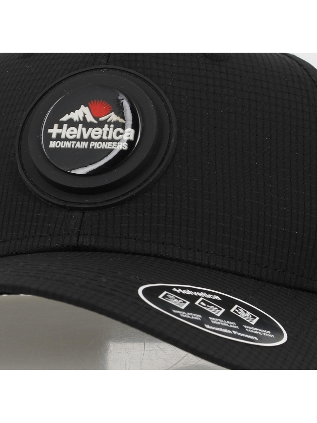 Casquette frotz noir - Helvetica