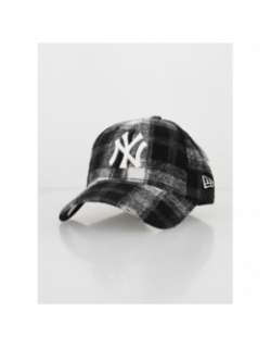 Casquette à carreaux 9forty plaid noir femme - New Era