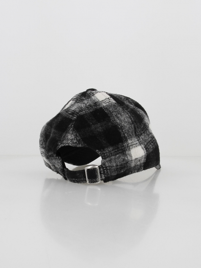 Casquette à carreaux 9forty plaid noir femme - New Era