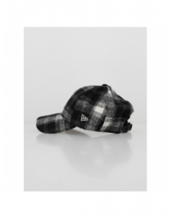 Casquette à carreaux 9forty plaid noir femme - New Era