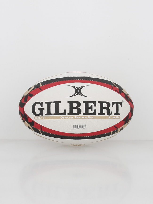 Ballon de rugby replica champions 22 t5 blanc - Gilbert