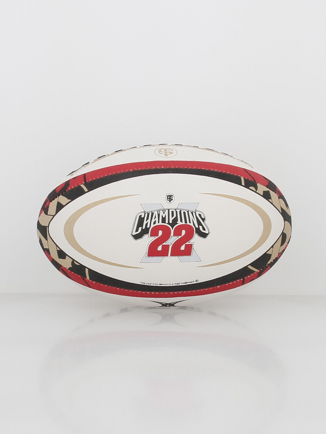 Ballon de rugby replica champions 22 t5 blanc - Gilbert