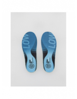 Semelles de running voute basse 3feet bleu - Sidas