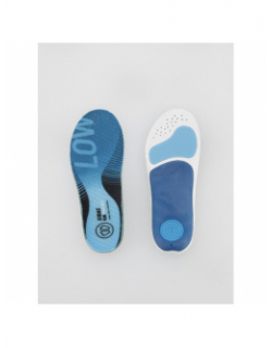 Semelles de running voute basse 3feet bleu - Sidas