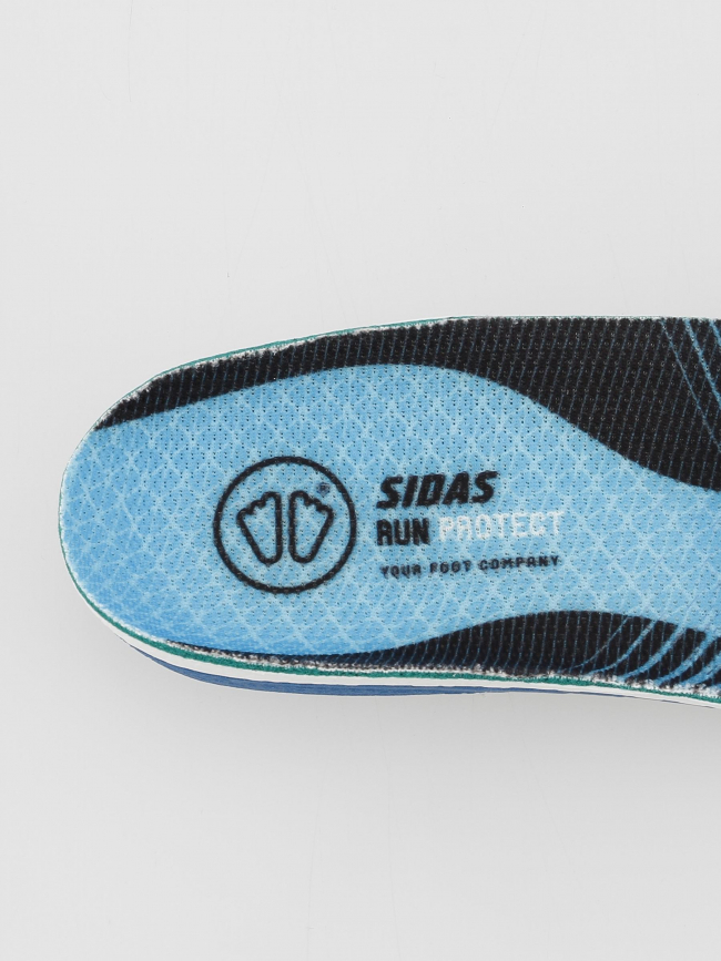 Semelles de running voute basse 3feet bleu - Sidas