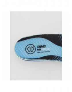 Semelles de running voute basse 3feet bleu - Sidas