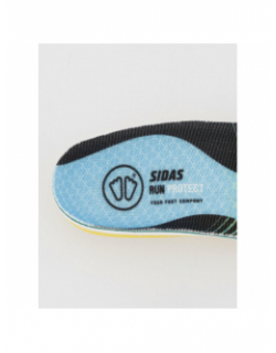 Semelles de running voute haute 3feet jaune - Sidas