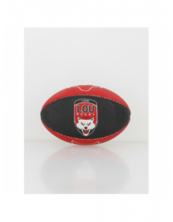 Ballon de rugby mini ovalou lyon lou rugby noir rouge - M Com