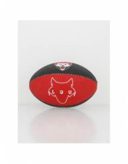 Ballon de rugby mini ovalou lyon lou rugby noir rouge - M Com