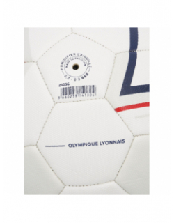 Ballon de football mini OL boost t1 blanc - Olympique Lyonnais