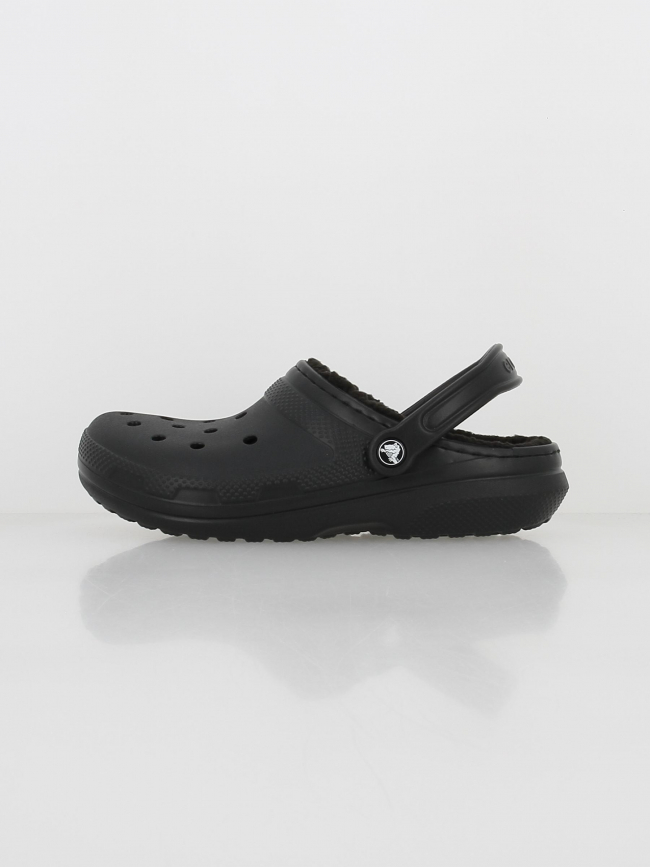 Crocs sabots fourrés lined noir - Crocs