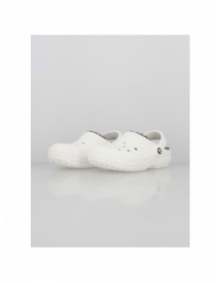 Crocs sabots fourrées lined blanc - Crocs