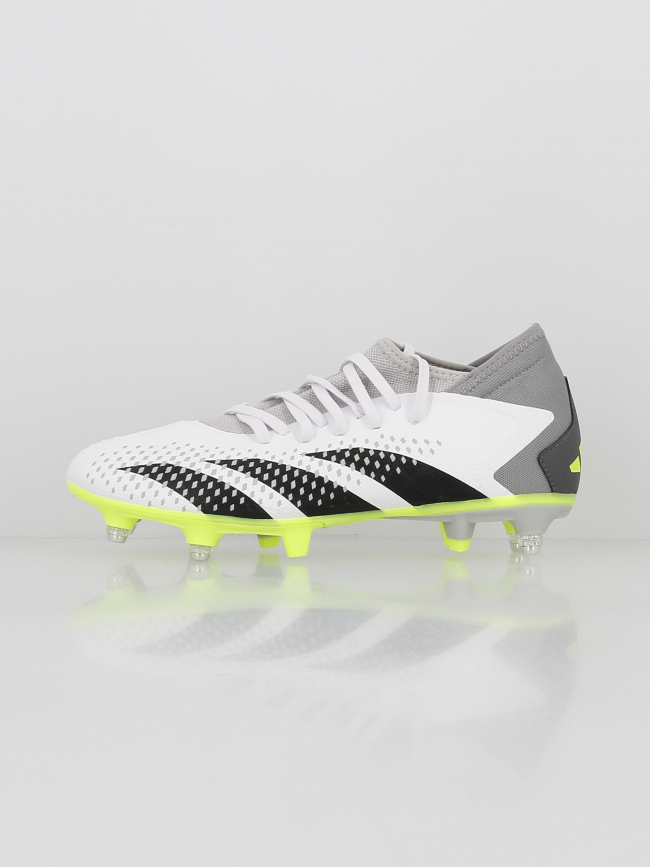 Chaussures de football predator accuracy 3 SG blanc - Adidas