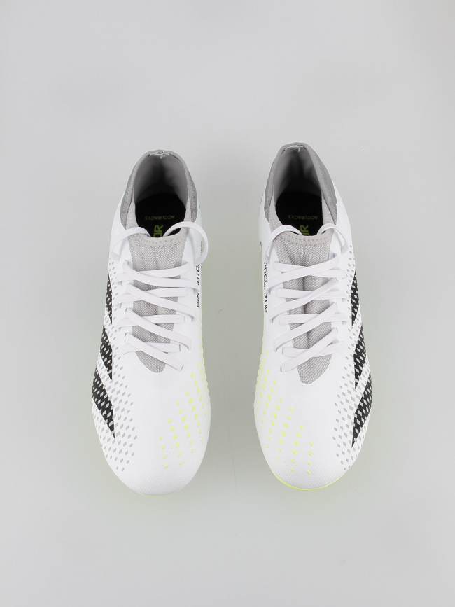 Chaussures de football predator accuracy 3 SG blanc - Adidas